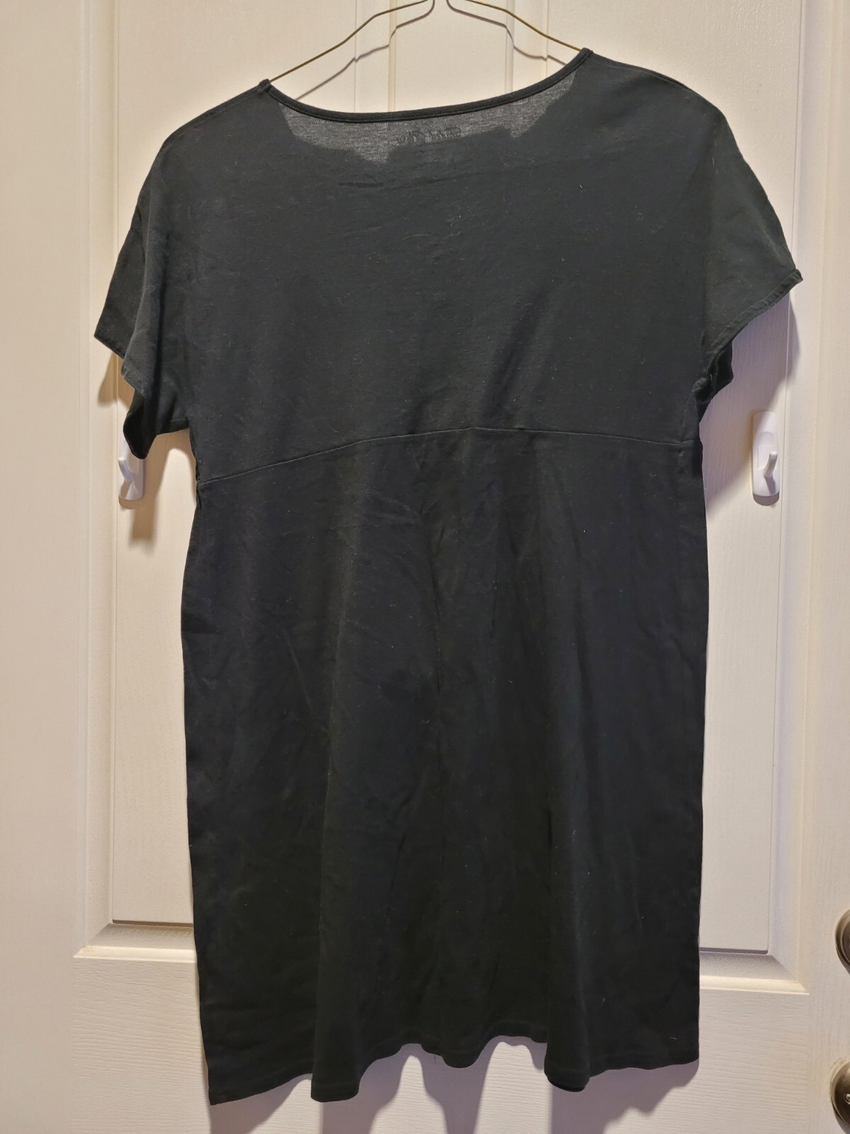 Women's Faded Glory Black Tunic Tee Shirt Size XL eBay