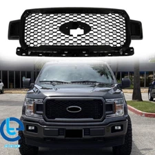Front Radiator Grille Assembly Agate Black For 2018-2020 Ford F-150 JL3Z8200SL
