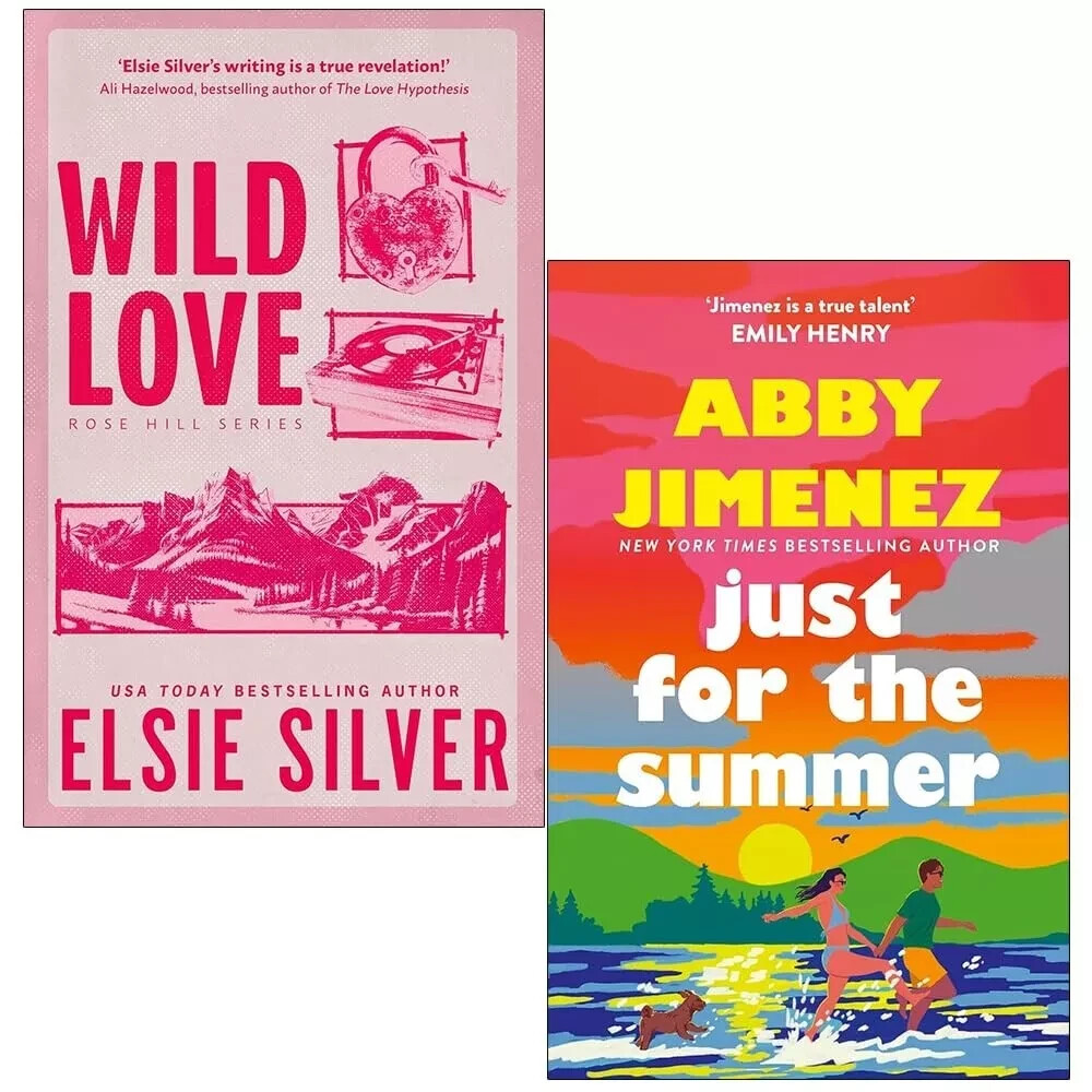 Y Elsie Silver Unisex Silver Wild Love By Elsie & Just For The Summer By Abby Jimenez 2 Books Collection Set - Image 2