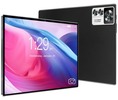 2025 New Tablet Android 14 12GB RAM+256GB 8000mAh 10 Zoll 13MP+8MP 5G WlFl 3.5mm