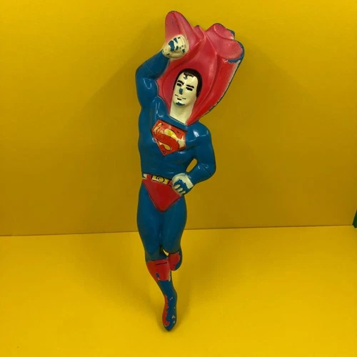 Vintage AVON Superman DC Comic Super Hero Novelty Hair Brush Collectible 1970s