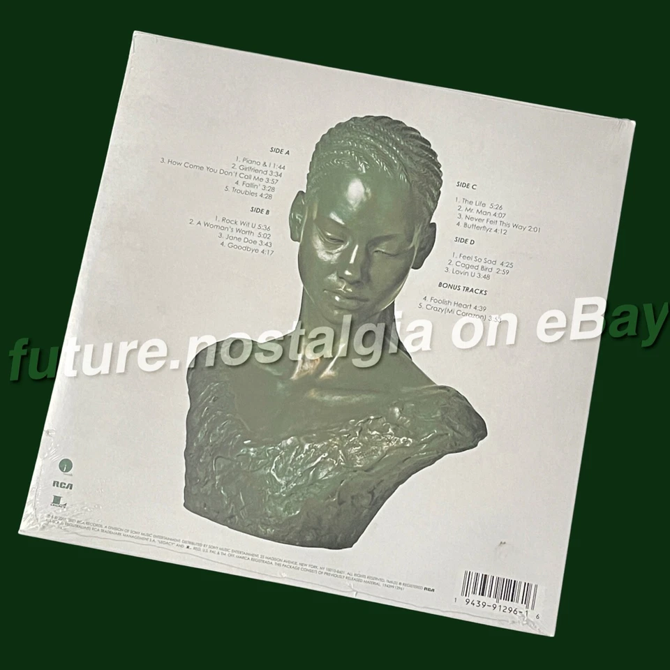 Alicia Keys SONGS IN A MINOR 20 Pop Up Sl Green Black Swirl Vinyl 2LP NEW SEALED - Image 3 of 4