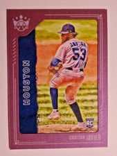 2021 DIAMOND KINGS PLUM FRAMED PARALLEL RC CRISTIAN JAVIER