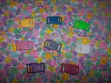 Wet Nose Designs Pastel Easter Eggs and Flowers Dog Collar Spring COLOR Buckle