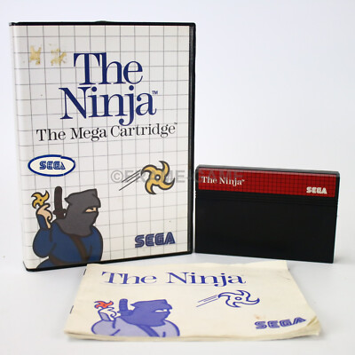 Sega Master System OVP the Ninja Sehr Gut mit Anleitung