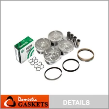 Pistons and Rings fit 99-05 Subaru Forester Impreza Saab 2.5L SOHC EJ251