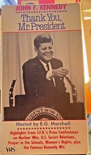 Thank You, Mr. President VHS JFK press conference highlights