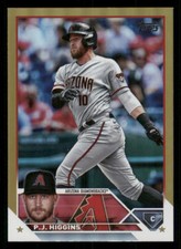 2023 Topps Update Gold Foil #US82 P.J. Higgins