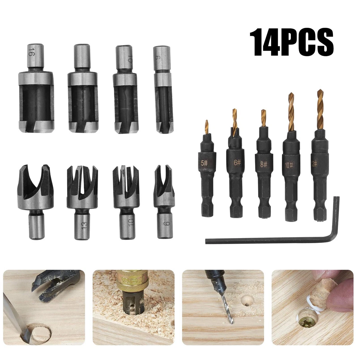 Wood countersink drill bit deals