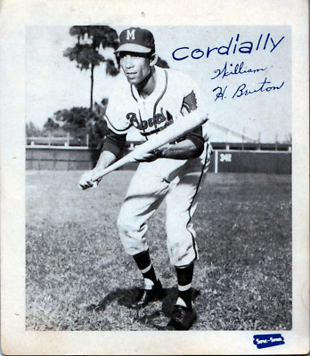 Spic & Span William H. Bruton Milwaukee Braves 4X5