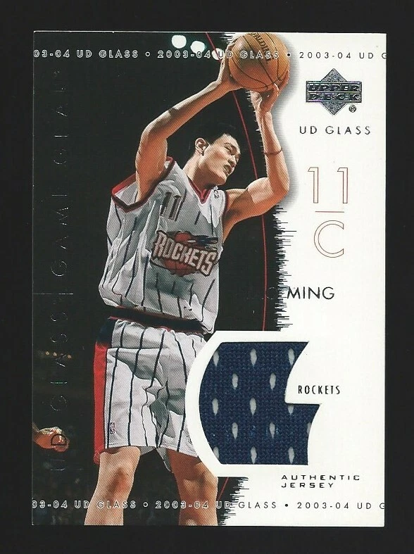 その他 UD GLASS Yao Ming auto 2003-04 UD Glass - Yao Ming #GG-YM for sale | eBay