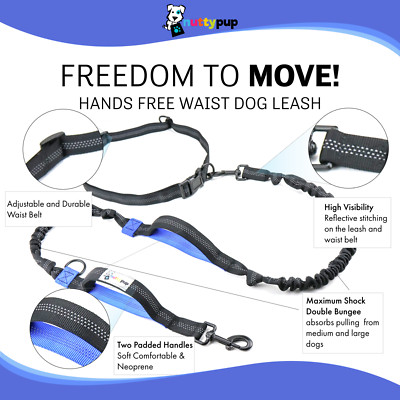 Promotional Discounted - Nutty Pup hands free dog leash, 4Ft Dog Leash for  Dogs