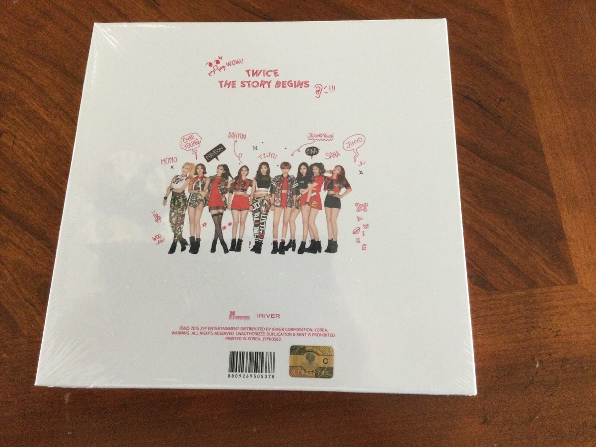 （韓国版アルバム）TWICE THE STORY BEGINS 幼少期トレカ付き Twice 1st Mini Album The Story Begins Official Adult Baby