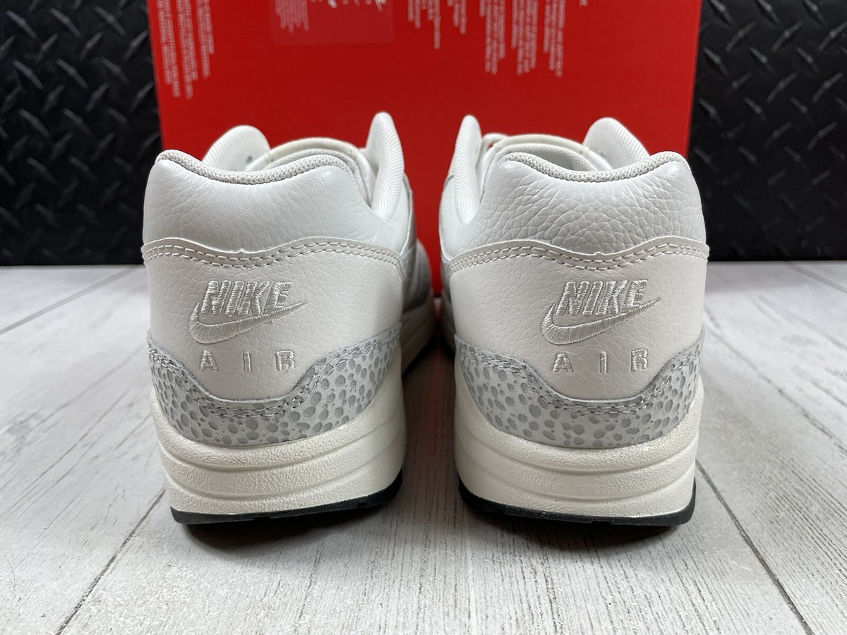 W Size 9 - Nike Air Max 1 Safari Summit White Phantom Sail FB5059 