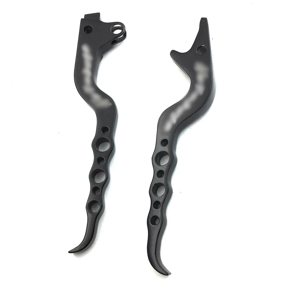 Palancas de embrague de freno de mano negras de aluminio para Suzuki Hayabusa GSXR1300 1999-2007 Foto 4 de 4