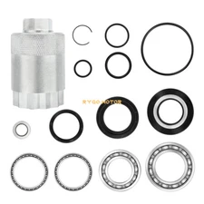 Rear Differential Bearings Seals Kit &Pinion Tool for Honda TRX420FM Rancher 420