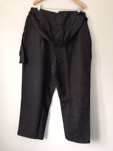 Rainbow By Bonprix Slate Black Trousers Polyester Blend Size 22 Plus Womens - Picture 2 of 6