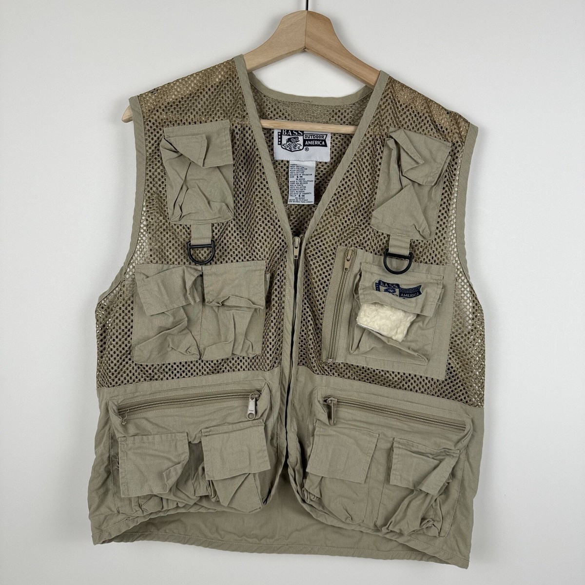 Orvis VTG Mens XL Khaki Tactical Fly Fishing Vest