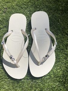 havaianas just married flip flops