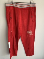 XXL Le Jean De Marithe Francois Girbaud Red Track Pants Y2K Street Style 2XL