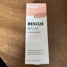 Hero Cosmetics Rescue Balm + Dark Spot Retouch Facial Treatment Exp 10/25 1 Pack