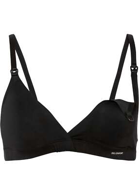 Feel Comfort BH ohne Bügel Gr. 42 Schwarz Damen-Unterwäsche Bra Unterhemd Neu*