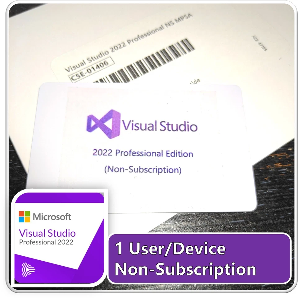 Visual Studio Professional 2022 - License Single Device (Lifetime) NS - Image 2 of 4
