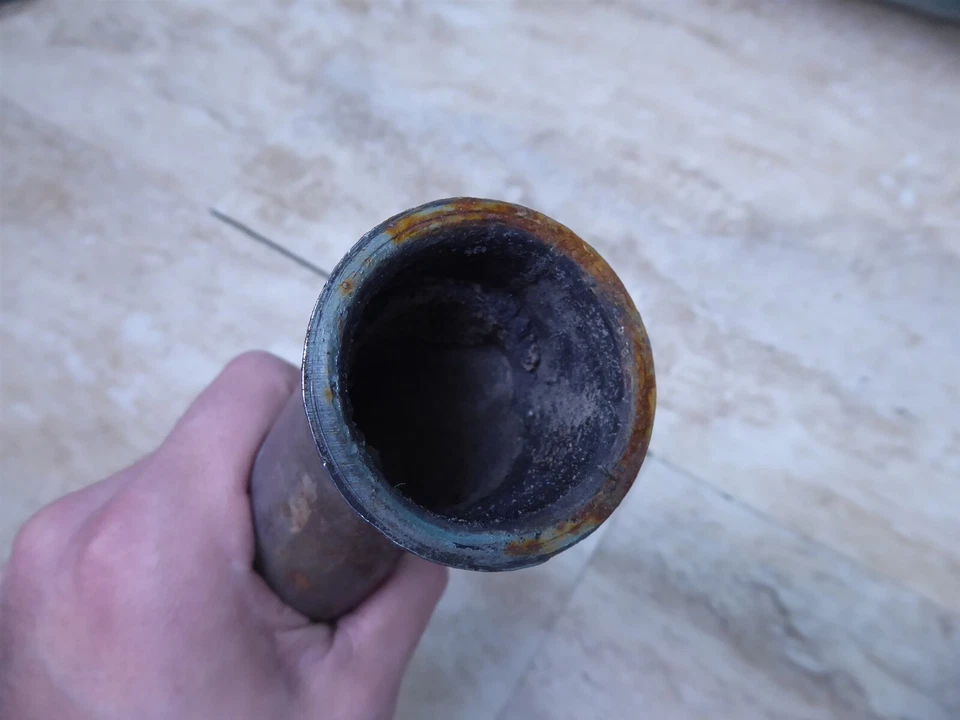 Silenciador de cabezal de tubo de escape izquierdo Bridgestone 350 GTR 1969-71 PL1145-E2+ Foto 2 de 4