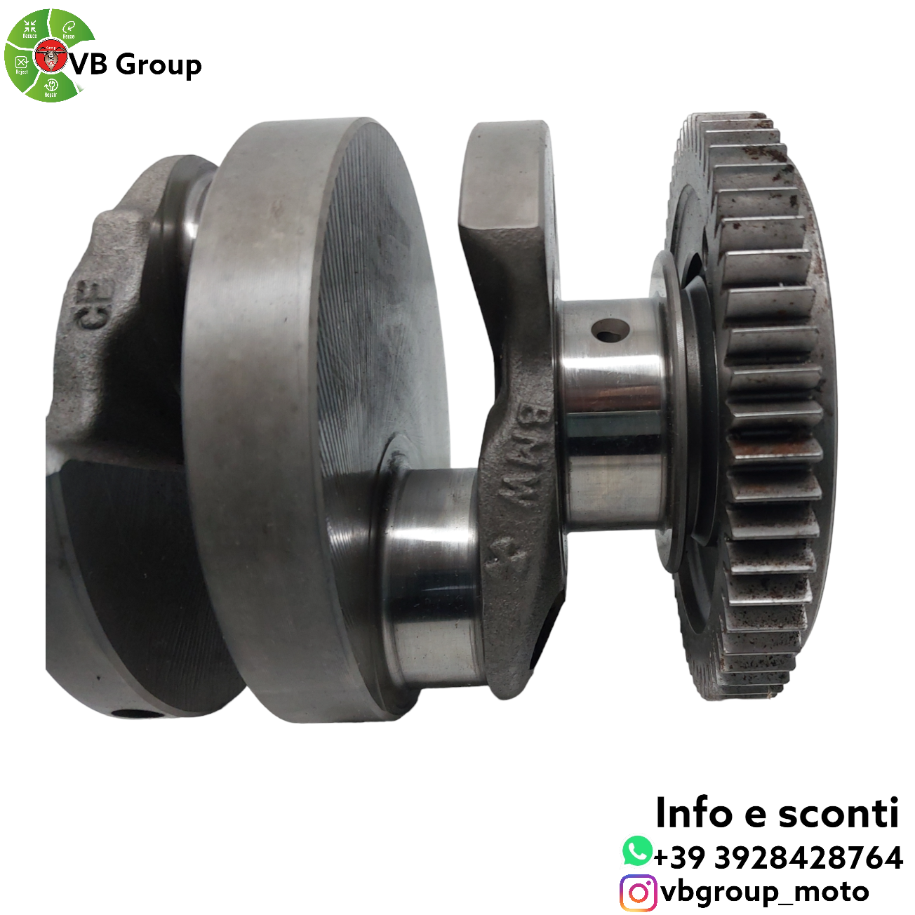 8530292 Crankshaft BMW R1200 GS 2015 ADV 7598 Km for sale online 