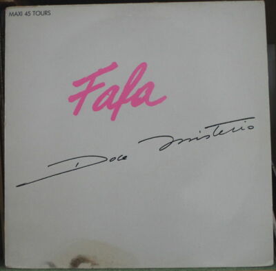 FAFA DE BELEM DOCE MISTERIO MAXI 45t FRENCH LP VOGUE 1986