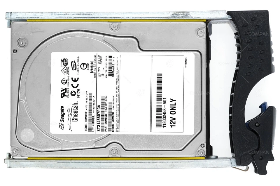 005048491 EMC HDD 146GB 10K FATA 2/4G 3.5" LFF HOT-SWAP FOR CX SERIES - Image 3 of 4