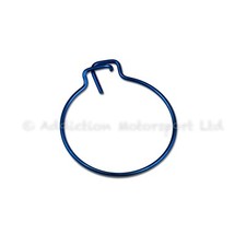 Ducati 1098, 1098 S, R Blue Titanium Rear Wheel Axle Nut Clip
