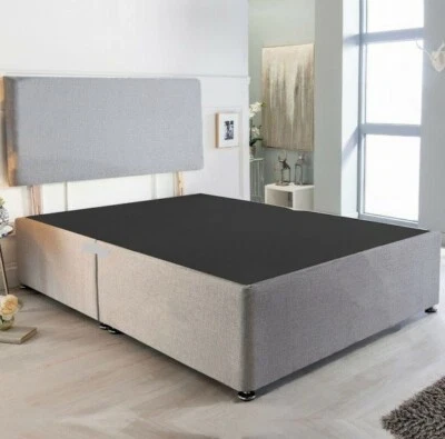 BE&D Small single, single, small double, double and king size divan bed base in grey!