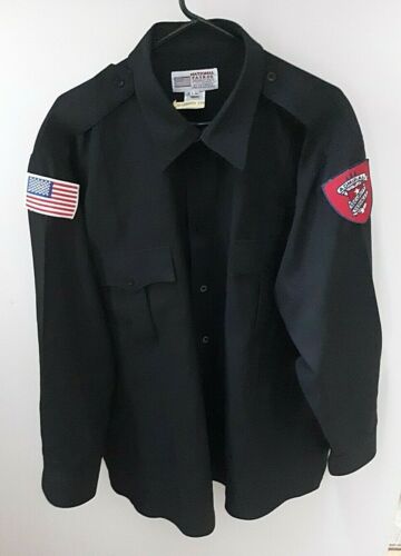 Admiral Security Services Black Uniform Shirt 18 18 Gem