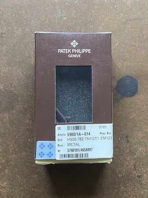 Patek Philippe Verkaufs- Box Nautilus 5980
