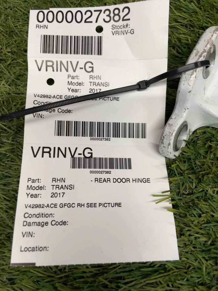 ✅ 2017 FORD TRANSIT CONNECT RIGHT REAR DOOR HINGE RH PN:V42982-AC OEM - Image 4 of 4