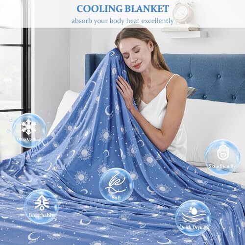 Hot Flashes Heated And Cooling Blanket CHOSHOME Cooling Blanket