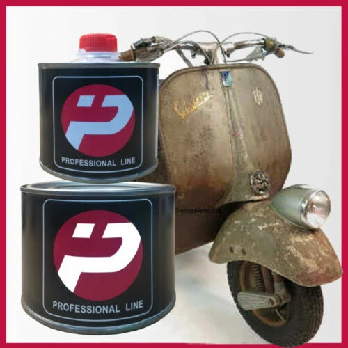 Fondi e primer epossidico grigio per carrozzeria