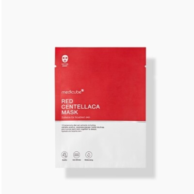 MEDICUBE Red Centellaca Mask 25g x 6pcs Facial Mask Sheets