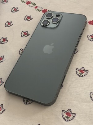 Châssis Arrière Avec Vitre Pour IPhone 12 Pro Max - Couleur Graphite, Générique - Neuf Sous Emballage
