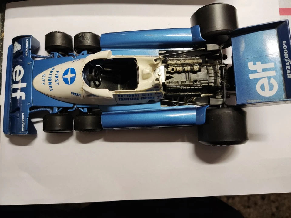 POLISTIL TYRREL P.34/2 F1 GG3 Scala 1/16 Patrick Depailler 1976 # 4 VINTAGE - Immagine 2 di 4