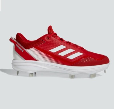 Adidas Icon 7 S23861 Men’s Baseball Cleats Size 12 Red / White Amazon.com | Adidas Mens Icon 7 Boost White/Team Navy Blue  main image 4