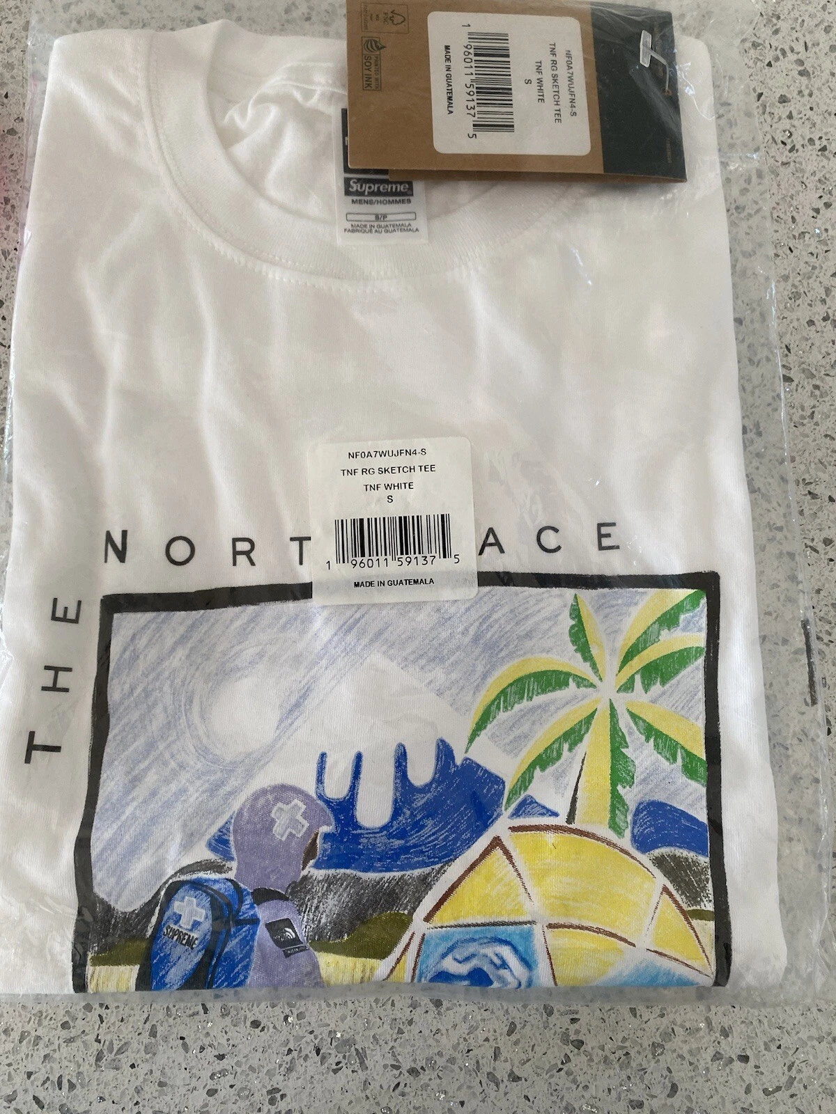 t shirt supreme face nord
