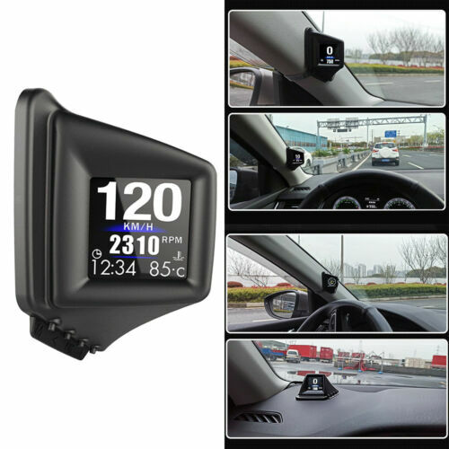 AMROOLOO HUD Auto - Display Parabrezza Per Velocit&agrave; GPS | Head Up Display Universale Per Tutte Le Auto