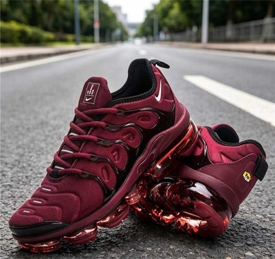 Nike Air Vapormax TN Plus New men's red sports shoes Free shipping 