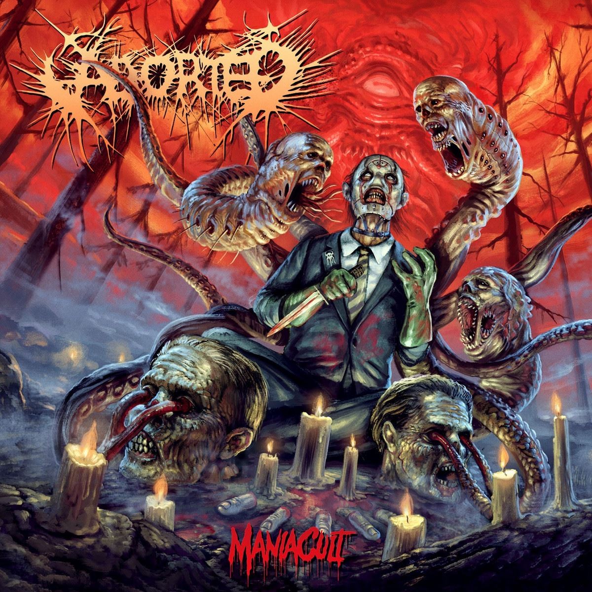 Aborted Maniacult CD NEW