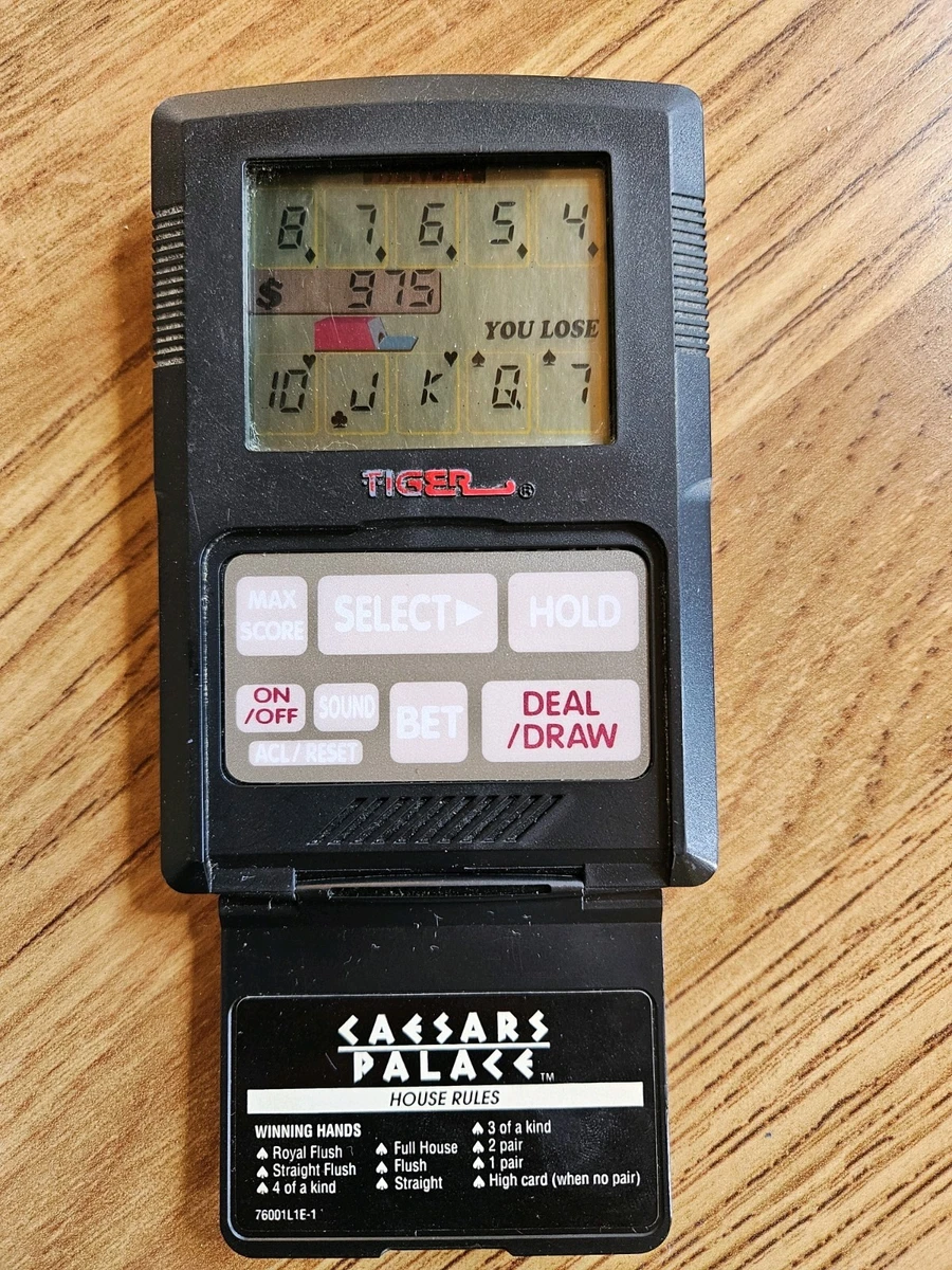 Tiger 1993 Handheld Electronic Game Electronic Games for sale | eBay