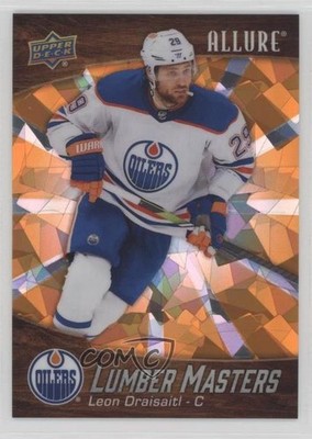 2023 Upper Deck Allure Lumber Masters Orange 106/399 Leon Draisaitl #LM-10 0bv