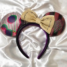 Disney- Parks Halloween Minnie Headband Nightmare Before Christmas Sally Ears