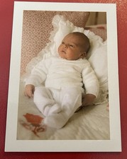 Prince & Princess Of Wales thank you card. Birth of 3rd child Prince Louis